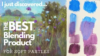 I Just Discovered the BEST Blending Product for Soft Pastels! Plus Painting Demo!