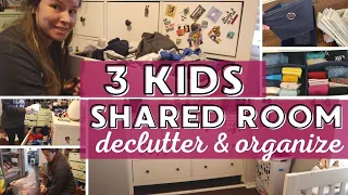 Kids Shared Room Makeover | Extreme Clean with Me | Boy Girl Shared Room on a Budget | Dollar Tree