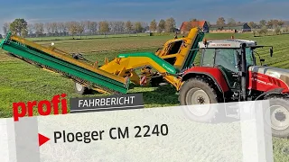 Bandschwader Ploeger CM 2240: Ploeger zieht mit | profi #Fahrbericht