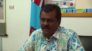 Fijian Minister for Local Government, held a Press Conference