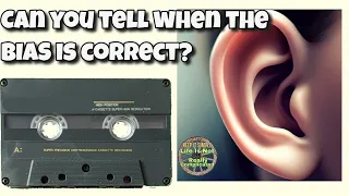 Cassette Bias Adjustment. Can you hear the difference it makes?