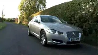 Jaguar XF 2.2D Road Test - Fifth Gear Web TV