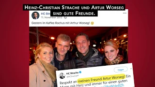 #herzfuersoziales - Privatkliniken - Vizekanzler Heinz-Christian Strache und Artur Worseg