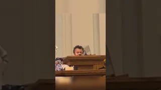 Little boy sings a song at his grandma’s funeral 🥹❤️