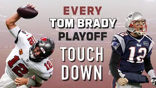 Every Tom Brady Playoff Touchdown | NFL Throwback
