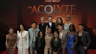 Star Wars The Acolyte | Launch Event Highlights | Carrie-Anne Moss, Amandla  Stenberg, Lee Jung-jae