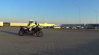 Practice makes perfect - Figure 8GP (31,38s) - beginning on the right - VStrom 650