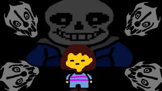 Frisk gets flung (Undertale animation)