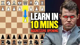 Carlsen Teaches How to Play the Highest Win Rate Opening Against 1.d4