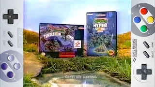 TMNT: Turtles in Time & TMNT: The Hyperstone Heist (Super NintendoGenesisCommercial)
