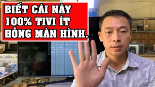 Người Dùng Biết Điều Này 100 % tivi sẽ ko hỏng MÀN HÌNH.