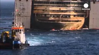 Costa Concordia heads for scrap
