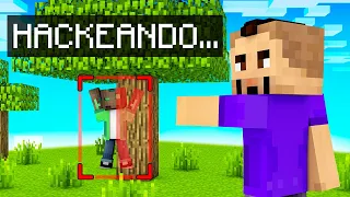 Usando HACKS para Trollear en el Escondite de Minecraft