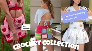 TIKTOK CROCHET KNITTING COMPILATION #038 | crochet skirt collection