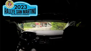 Rally San Martino di Castrozza 2023  onboard Spagnol-Benedet  Shakedown 5  Renault Clio Rally5