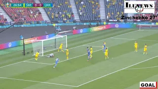 EURO 2020 || EURO 2021 - Sweden vs Ukraine || 1-2