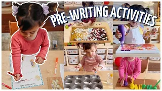 Prewriting Activities | Fine Motor for Preschool skills| Play Ideas at Home | Toddler Play