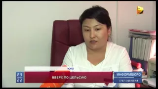 Из-за аномальной жары к медикам обратились полторы тысячи казахстанцев