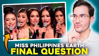 Miss Philippines Earth 2024: Top 5 Q&A REACTION - Who should have WON?