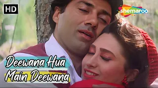 Deewana Hua Main Deewana | Sunny Deol, Karisma Kapoor Songs | Kumar Sanu Hit Love Songs | Ajay Songs