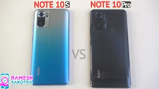 Redmi Note 10S vs Redmi Note 10 Pro SpeedTest and Camera Comparison