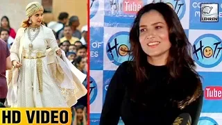 Ankita Lokhande Ignores Question On Manikarnika: The Queen of Jhansi