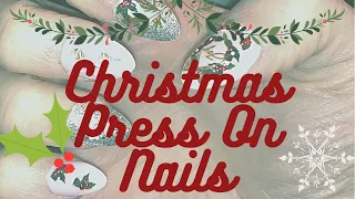 Vlogmas Day 9: Christmas Press On Nails!