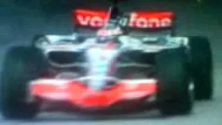 Gp Europa 2007 - Alonso vs Massa e la gru di Hamilton