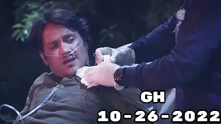 GH 10-26-2022 || ABC General Hospital Spoilers Wednesday, October 26