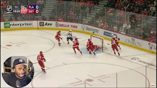 WHO IS THIS GOALIE!!! NHL Highlights | Panthers vs. Red Wings - Oct. 29, 2021 REACTION