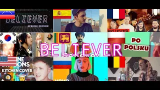 who sang better than 10 countries Believer cover