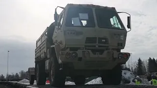 The United States Army conducts Rail Gauge Operations in the High North Region