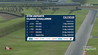 DTM eSports Classic-Challenge