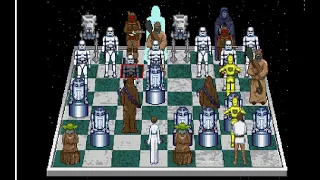 Star Wars Chess SEGA CD 2 player gameplay