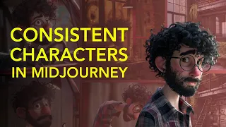 Generate consistent characters with ai using MidJourney!