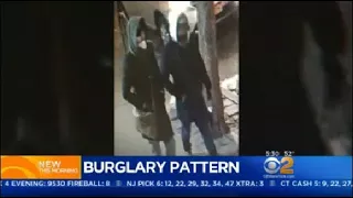 Suspects Sought In Citywide Burglary Spree
