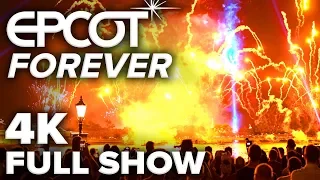 EPCOT FOREVER [4K] Full Show NIGHT MODE | Walt Disney World