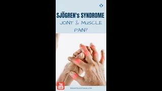 Joint and muscle pain in Sjogren's Syndrome? #sjogrens #sjogren