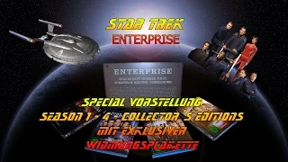 Vorstellung - Star Trek: Enterprise - Season 1- 4 - Collector´s Editions mit Widmungsplakette