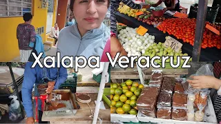 Viajamos a Xalapa Veracruz y fuimos al tianguis, hay demasiadas cosas para comprar 🤩🛍️