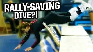 Jumps on table to keep insane volleyball rally alive, a breakdown