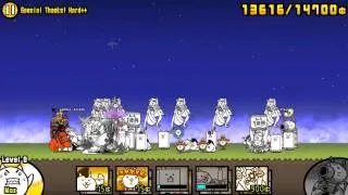 [The Battle Cats] Special Thanks! Hard++ win (so many different cats)