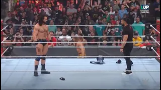 Drew McIntyre & Roman Reigns se atacan camino a Wrestlemania Backlash - WWE Raw Español: 02/05/2022