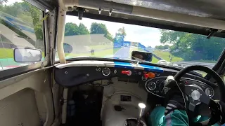 Opening Laps - Great start at Oulton Park - Austin Healey 3000