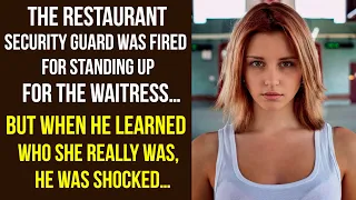 Restaurant security guard was fired for standing up for the waitress… He was shocked to find ...