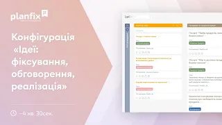 Конфігурація «Ідеї: фіксування, обговорення, реалізація»