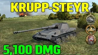 World Of Tanks | Krupp-Steyr Waffenträger - 5100 Damage - 9 Kills