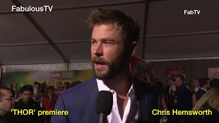 'THOR' premiere with Chris Hemsworth