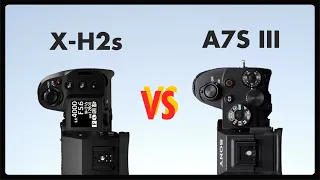 Fujifilm Xh2s vs Sony A7siii // Photo and video specs comparison.