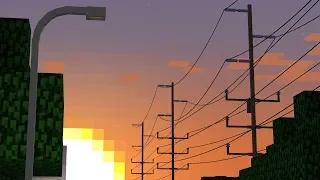 POWER LINES IN MINECRAFT 2 (Minecraft World Showcase)